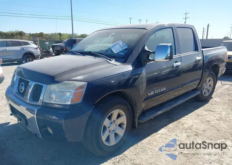 2007 Nissan Titan Le из США, поврежденный, VIN 1N6BA07A37N228931